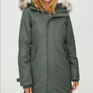 Aritzia TNA Summit Parka in Sagesse